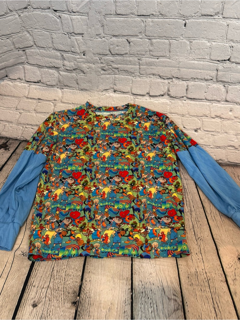 Ooh La La Bamboo Space Jam Bamboo Long Sleeve Shirt